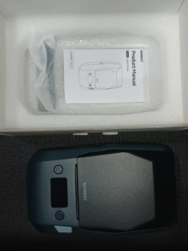 Customer photo review of 2024 NEW RELEASE! M2 2 Inch Thermal Transfer Label Maker - Smart Color Printing with Phones & PC