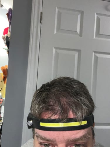 Customer photo review of BRICOPOWER™ - Lampe Frontale PRO