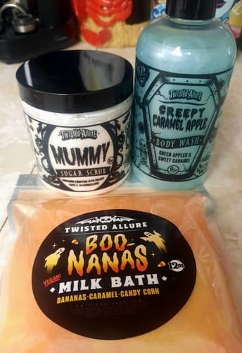 Customer photo review of Boo Nanas Coconut Milk Bath