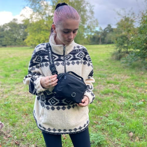 Customer photo review of All In One Bumbag - Black
