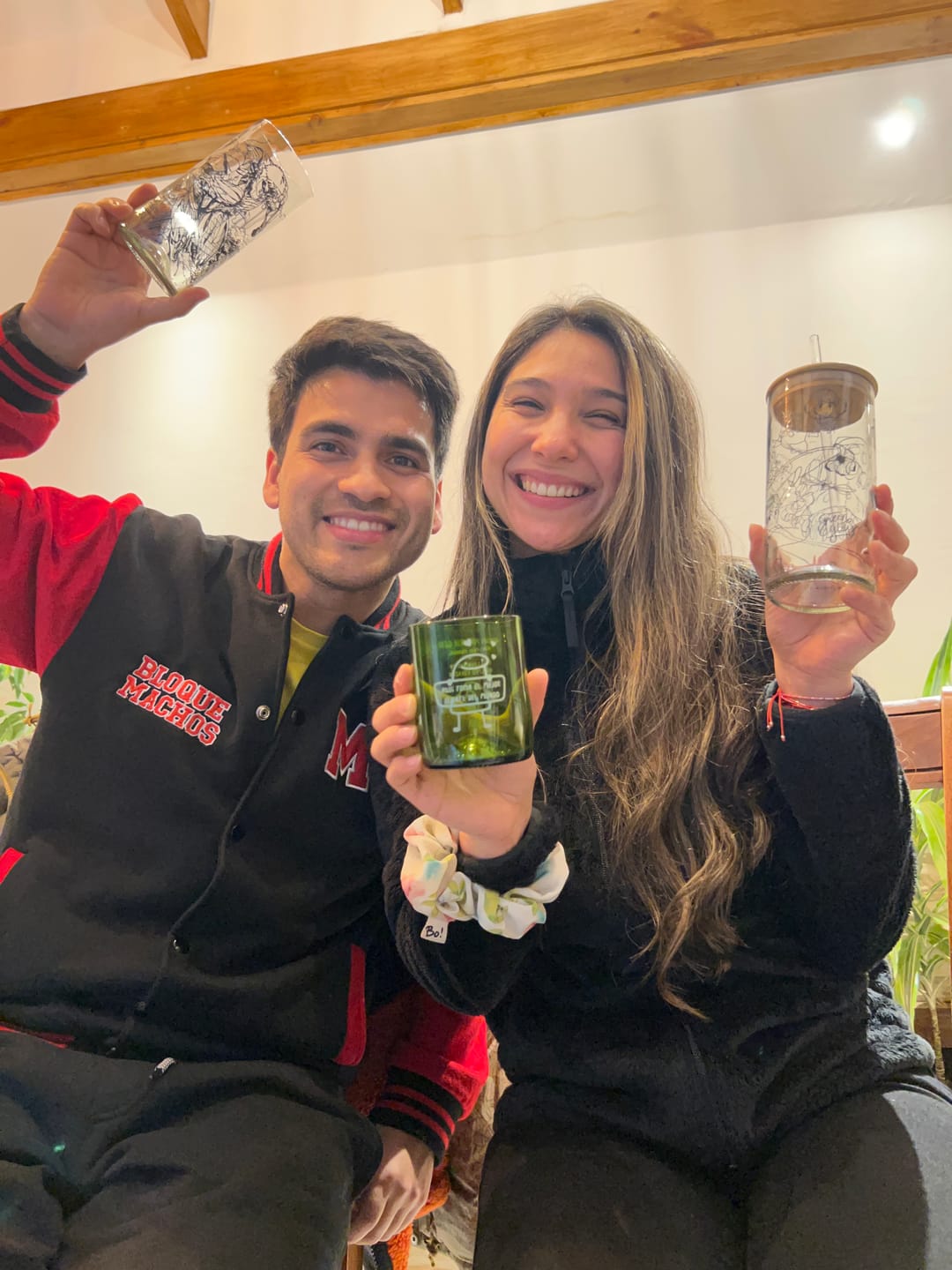 Customer photo review of Titanes - Juego de 6 Vasos