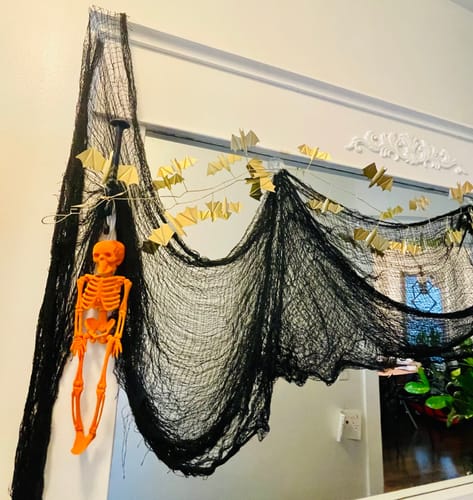 Customer photo review of Brass Bat Garland