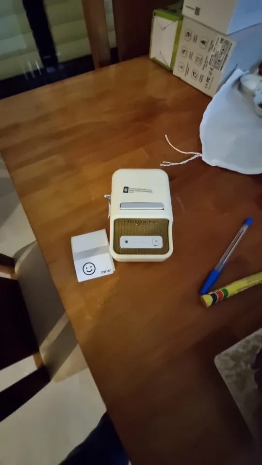 Customer photo review of NIIMBOT B21 Pro Upgraded Photo Label Printer, 300dpi Thermal Label Sticker Printer