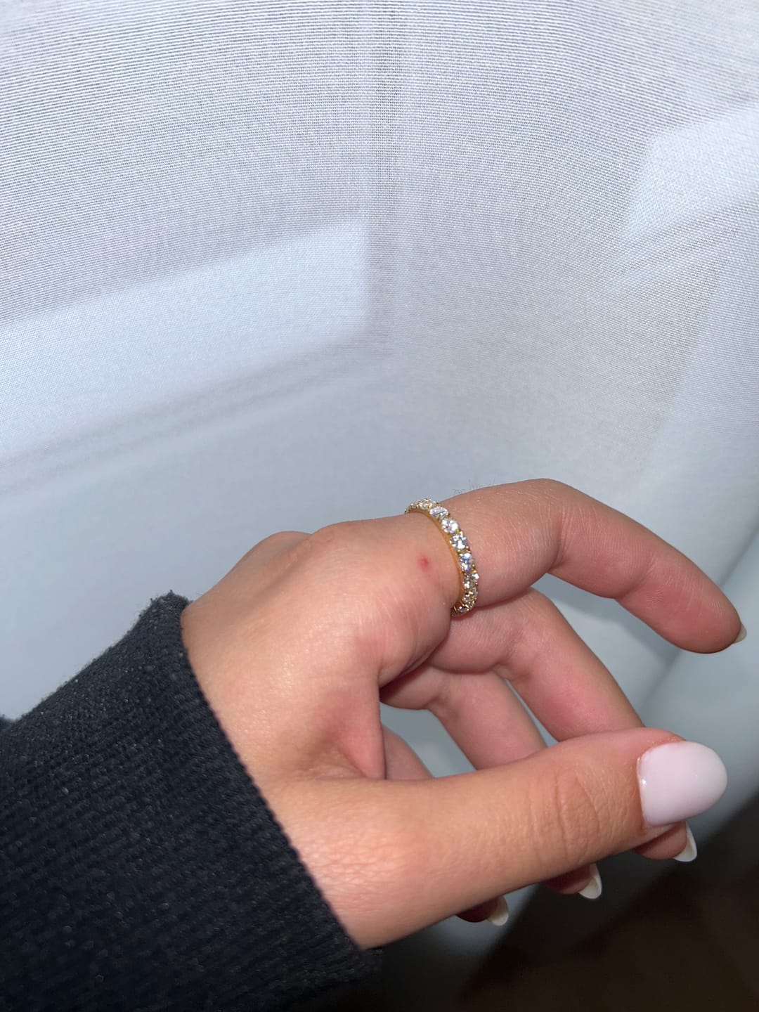 Customer photo review of Estella Ring | 18K vergoldet