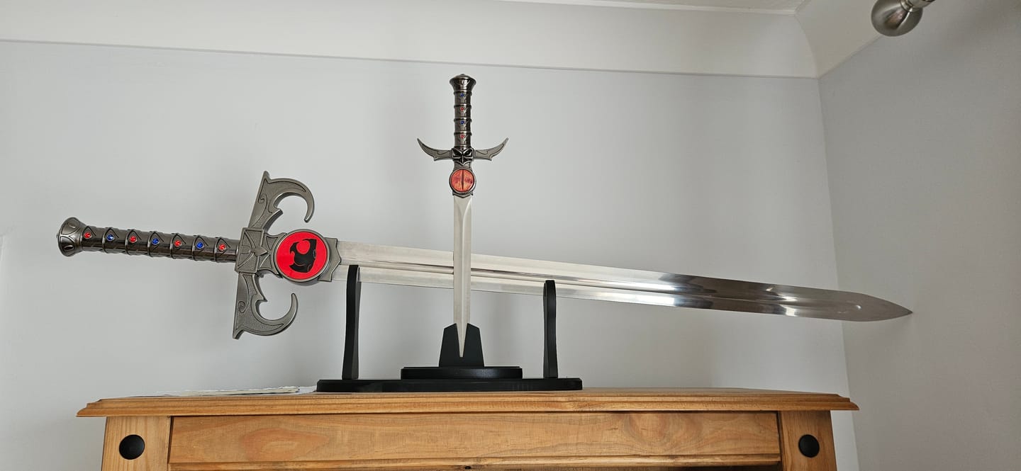 Customer photo review of Thunder Cats Lion Sword (AW401)
