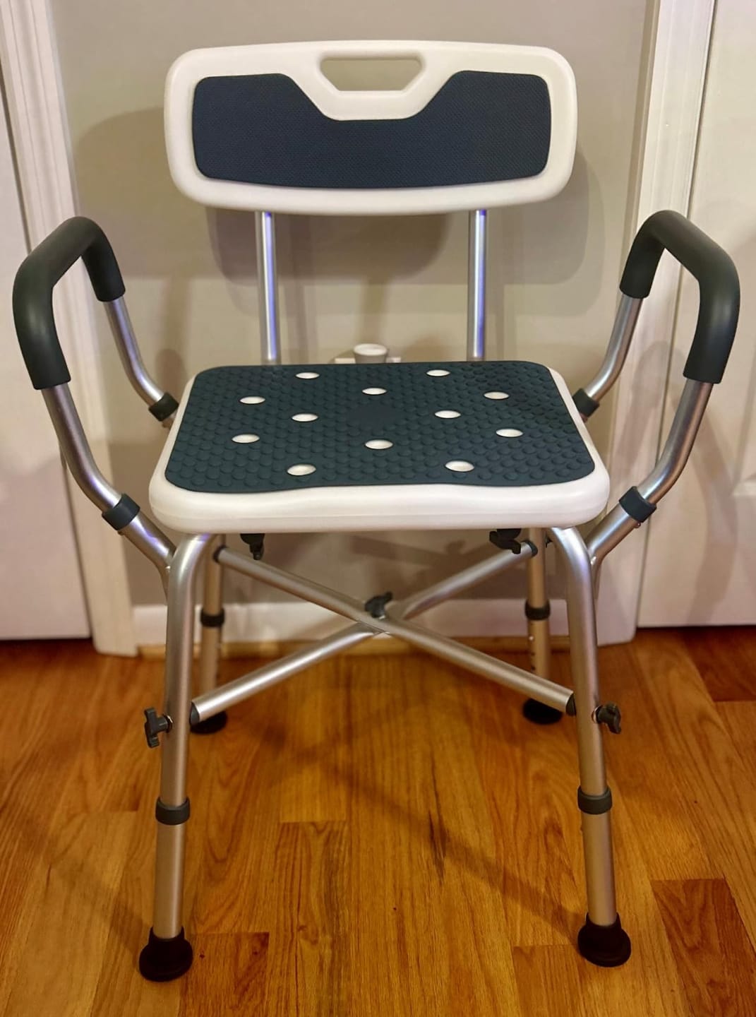 Customer photo review of Shower Chair (450lb)