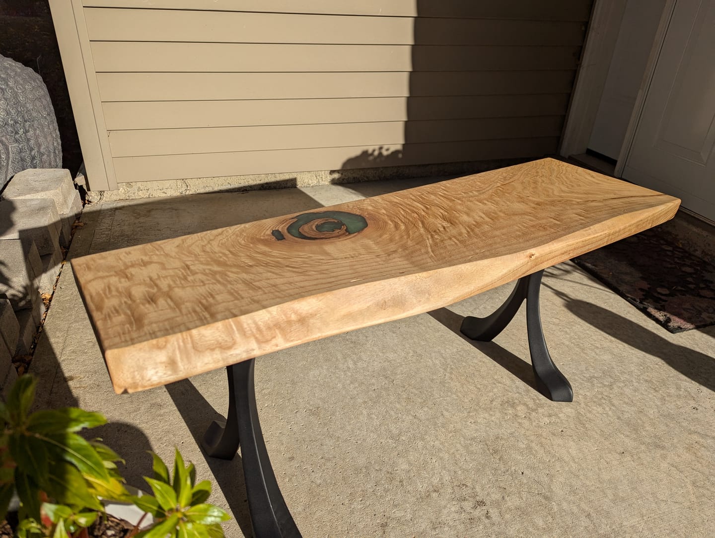Customer photo review of Bench Legs 109 Xeni 16H Mid-Century Modern Style