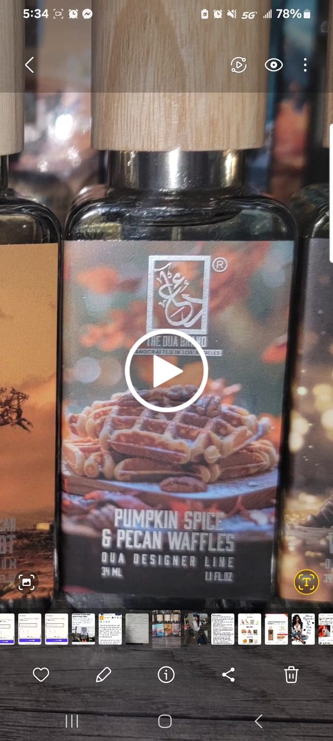 Customer video review of Pumpkin Spice & Pecan Waffles