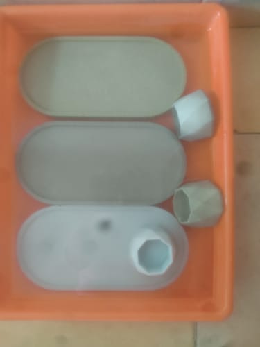 Customer photo review of Molde Base Ovalada