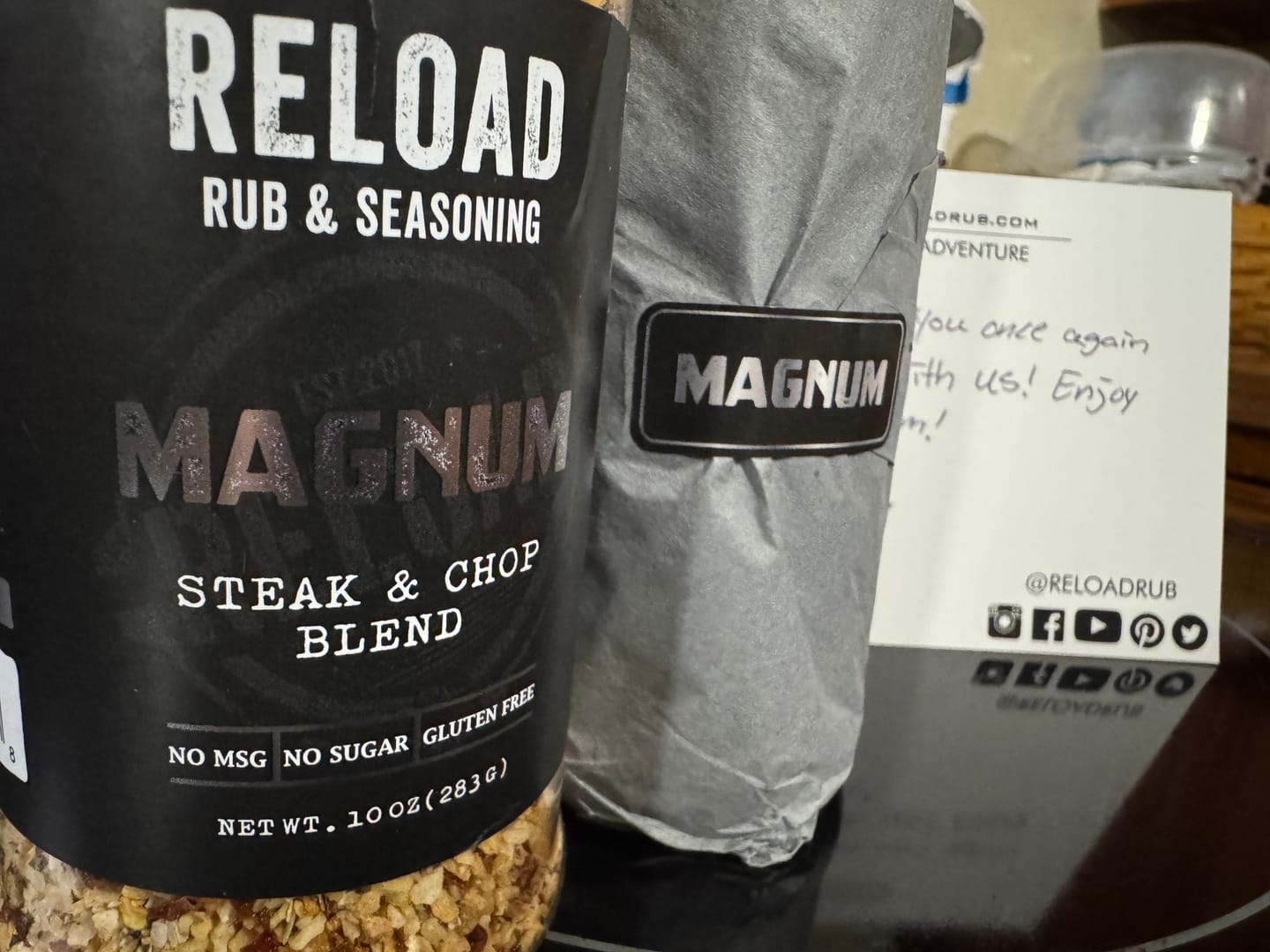 Customer photo review of MAGNUM Steak & Chop Blend
