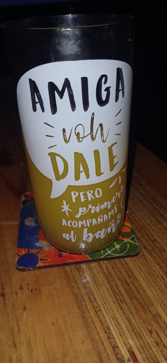 Customer photo review of Piscoleras Juego de 6 Vasos