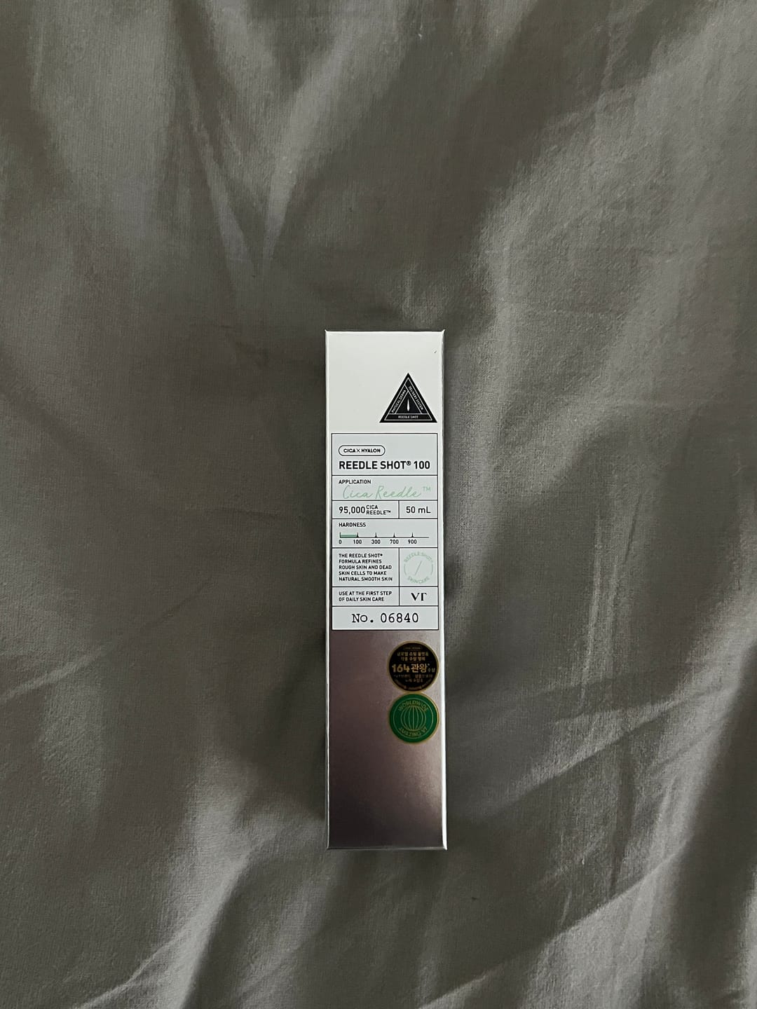 Customer photo review of Serums-būsteris ar mikroadatām VT Cosmetics Reedle Shot 100