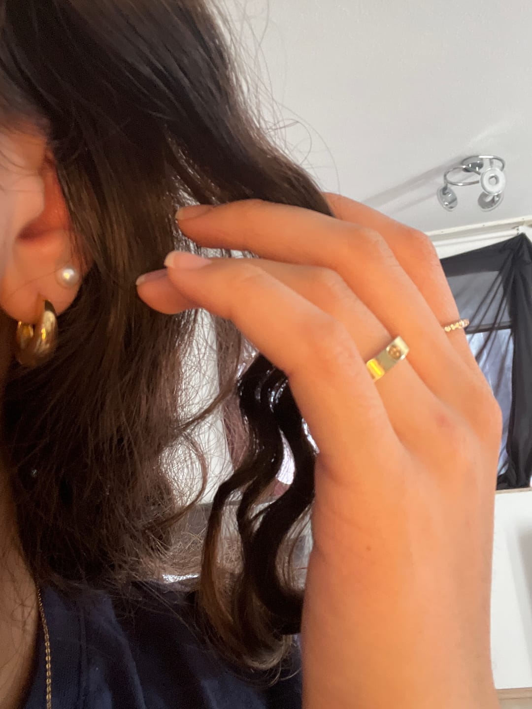 Customer photo review of Kate Ohrringe | 18K vergoldet