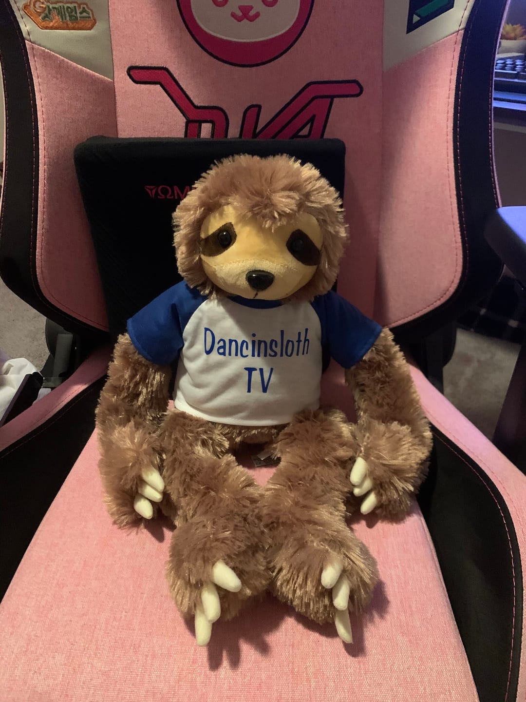 Customer photo review of SLOTH Stuffed Animal, 16" Plushie, Make your Own Stuffie, Soft and Cuddly, DIY Kit