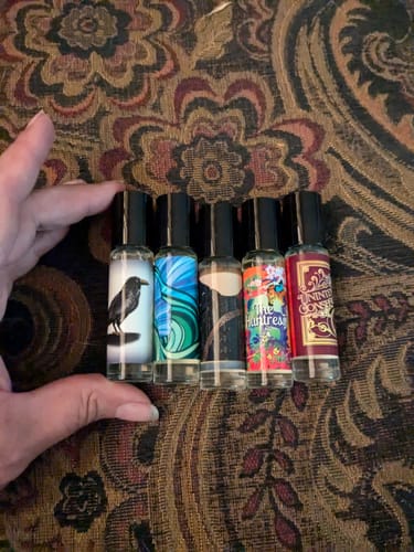 Customer photo review of Set of 5 10ml rollerballs