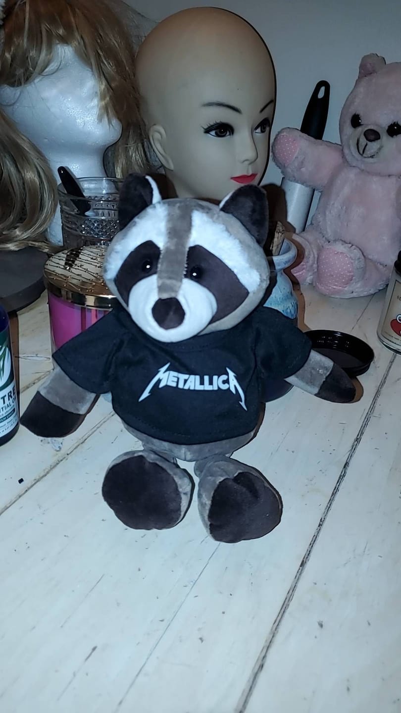 Customer photo review of CUSTOM Stuffed Animal T-SHIRT, Fits 8 Inch Stuffed Animals, Personalized Photo and Text Shirt