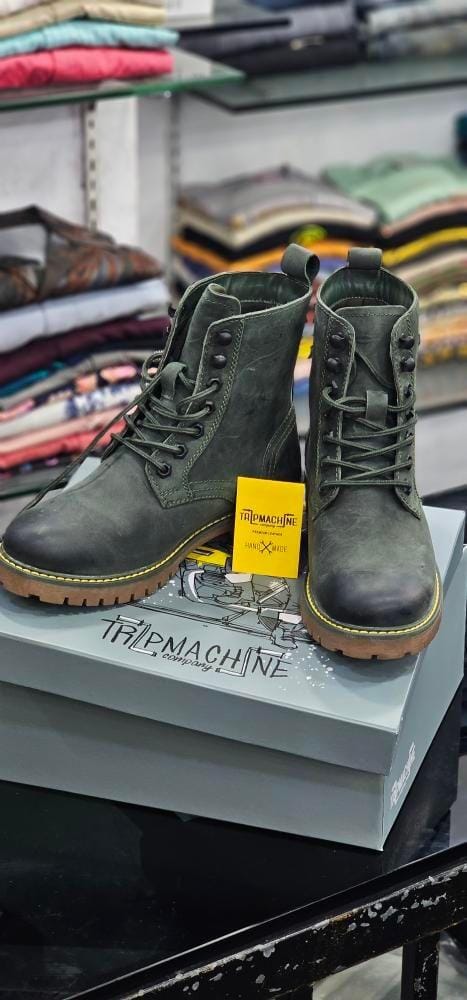 Customer photo review of boots derby forest green
