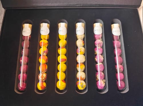 Customer photo review of 6 Flower Balls-Gift Box | HZTEAPOTS®