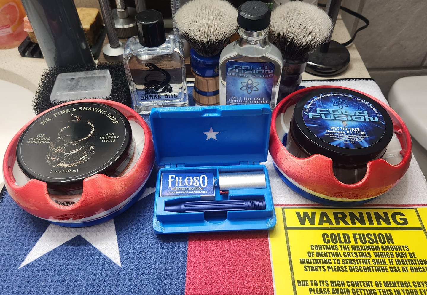 Customer photo review of Filoso Razor Blades