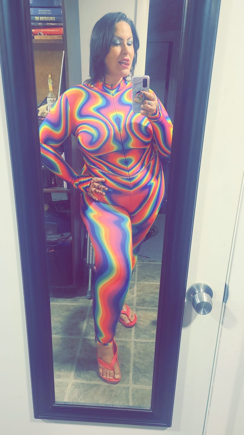 Customer photo review of Toxic Love Costume