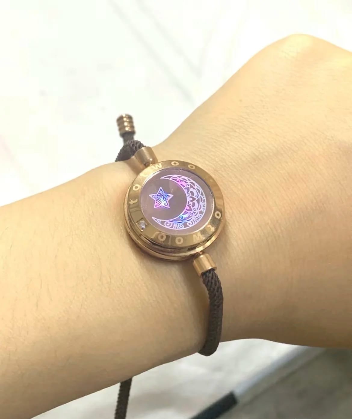 Customer photo review of Pulseras Sol y Luna (2 unidades)