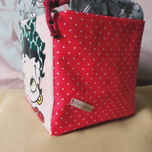 Customer photo review of Kunstleder Labels mit eigenem Schriftzug, verschiedene Farben