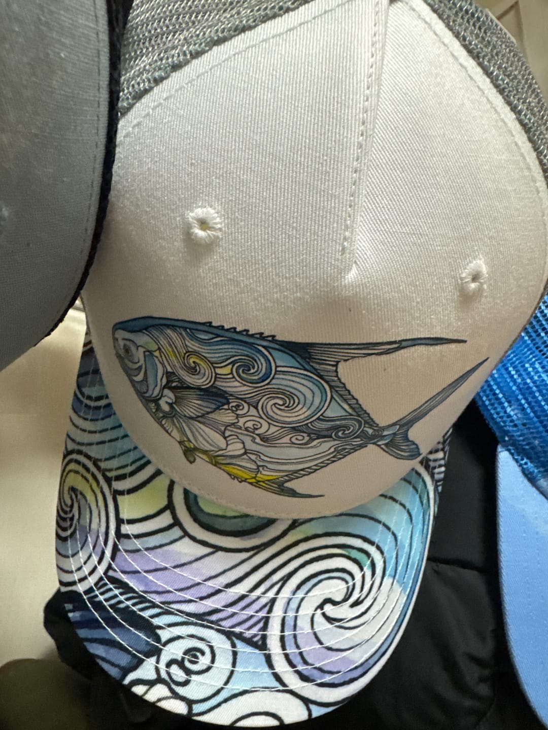Customer photo review of Permit Paradise Trucker Hat