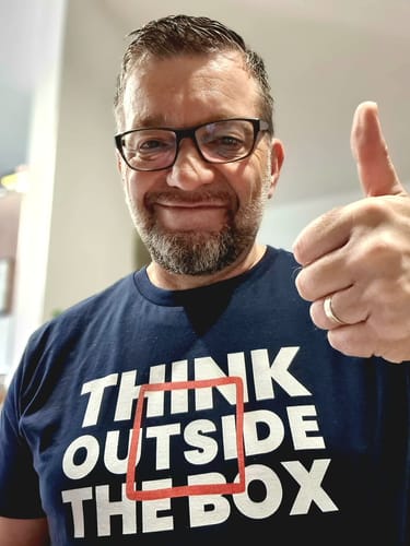 Customer photo review of PREMIUM SHIRT BUBEN • THINK OUTSIDE THE BOX