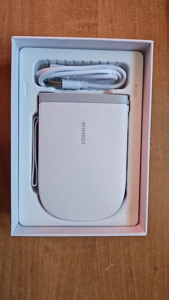 Customer photo review of D11 2024 Upgraded 0.5 Inch Label Maker Machine with Tape - 300dpi upgraded resolution