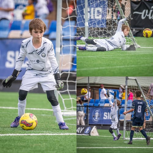 Customer photo review of Deploy Legacy Football Shorts - White