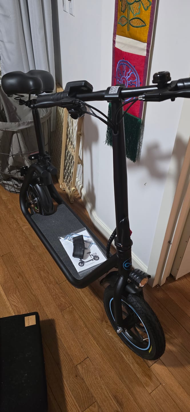 Customer photo review of Phone Holder For Electric Bike and Electric Scooter【3S Quick Install】