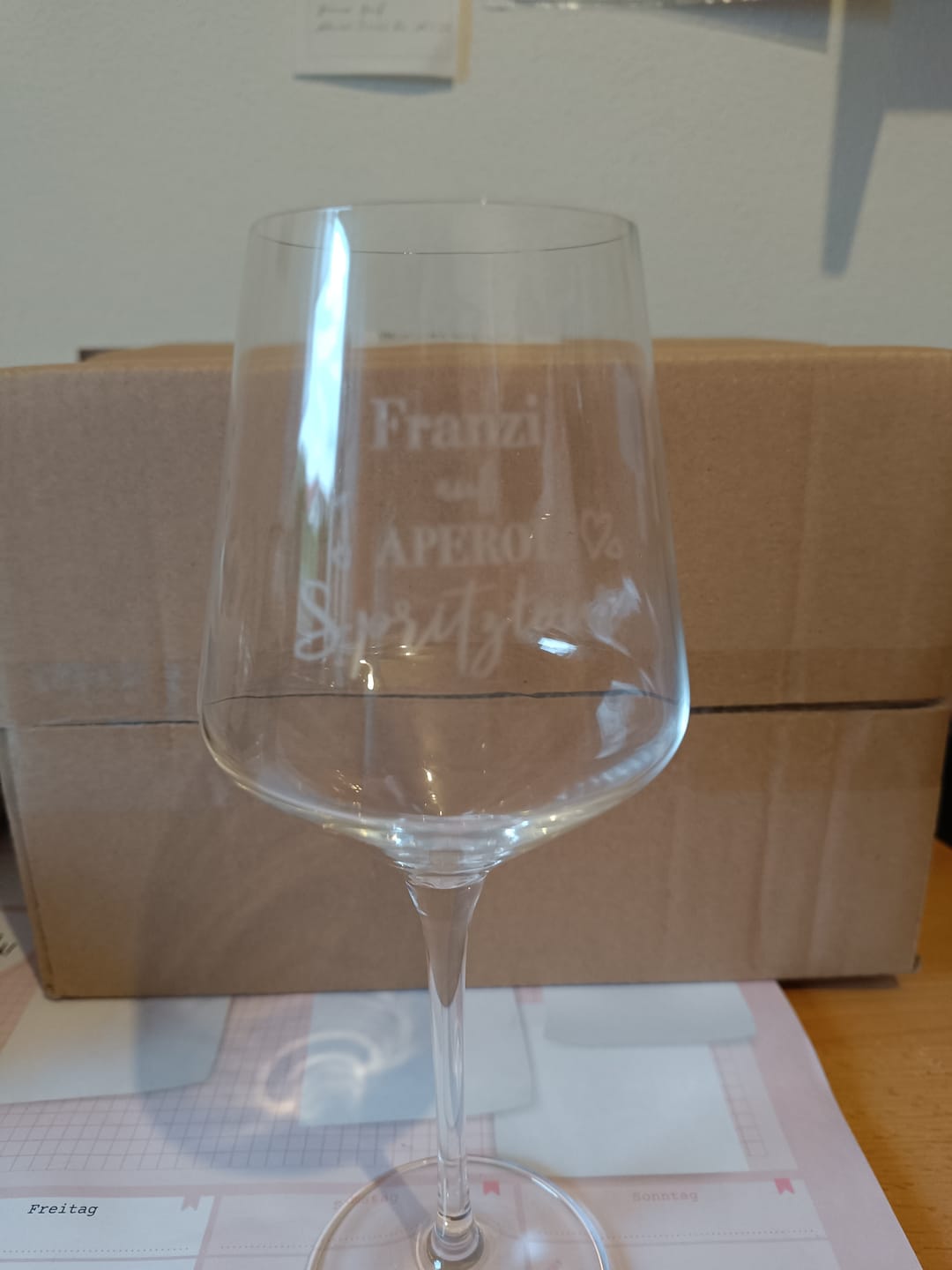 Customer photo review of Spritztour - Personalisiertes Glas für deinen Sommer-Drink