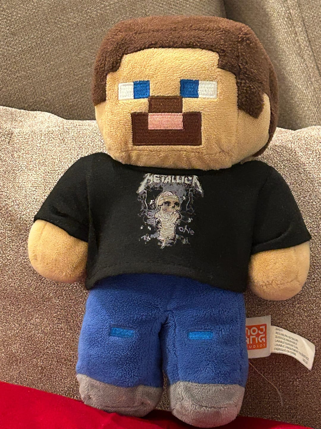 Customer photo review of CUSTOM Stuffed Animal T-SHIRT, Fits 8 Inch Stuffed Animals, Personalized Photo and Text Shirt