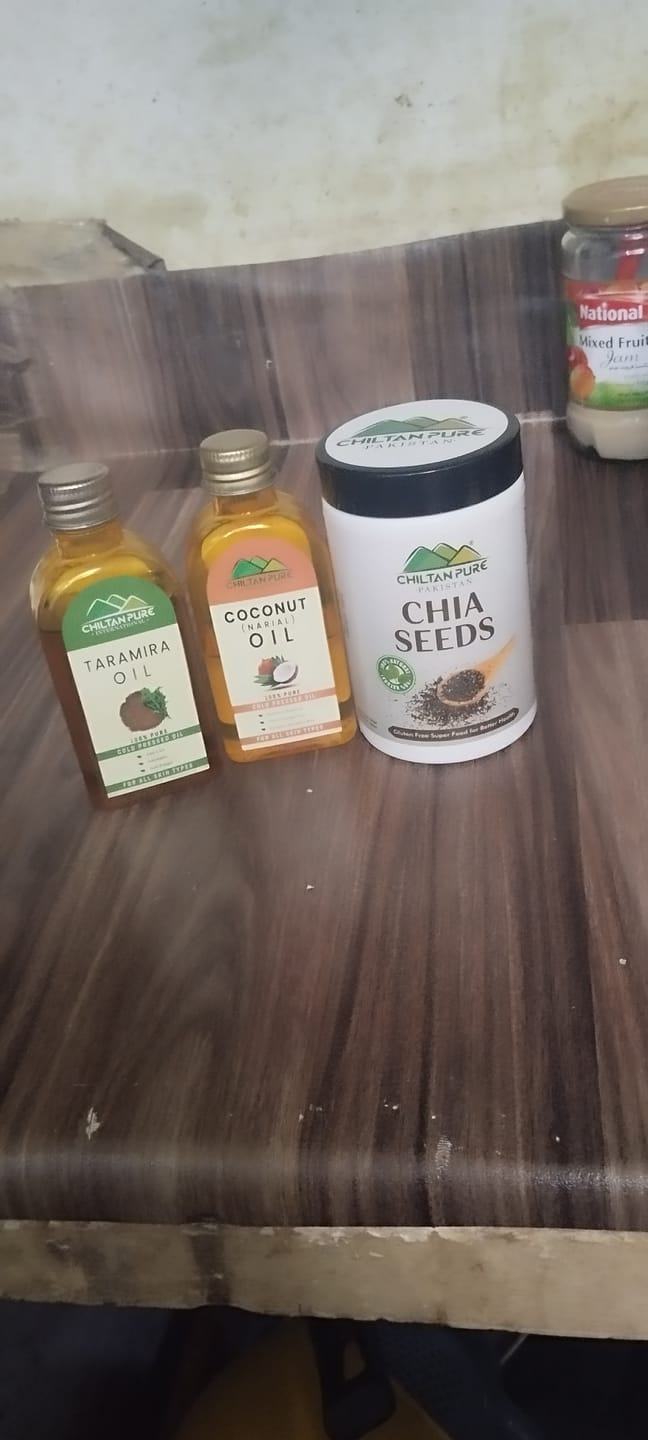 Customer photo review of Sesame Oil Cold Pressed – Natural SPF for Skin