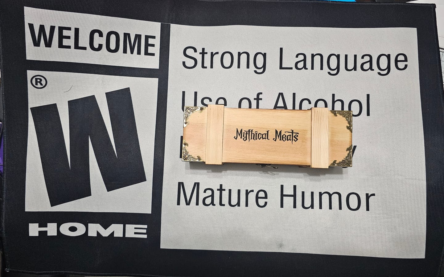 Customer photo review of Mythical Meats® DELUXE Loot Crate - Snack Sticks Included!