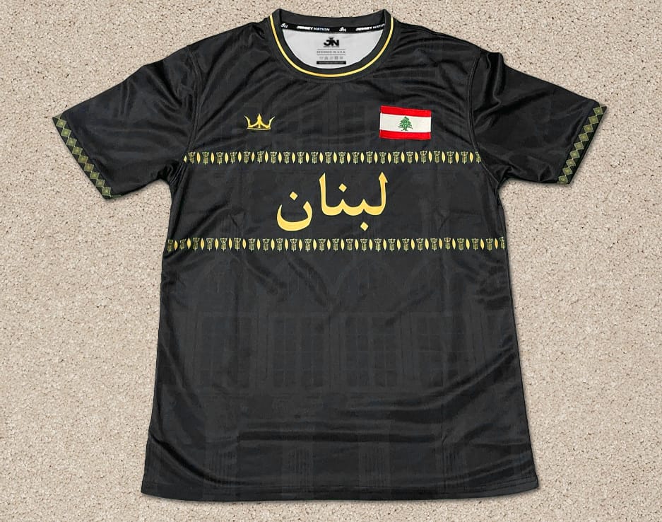 Customer photo review of Lebanon Custom Football Jersey