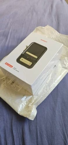 Customer photo review of B21 Bluetooth Thermal Label Printer, Efficient for Home, Office, Business
