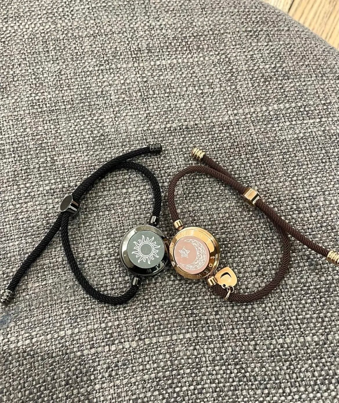 Customer photo review of Pulseras Sol y Luna (2 unidades)