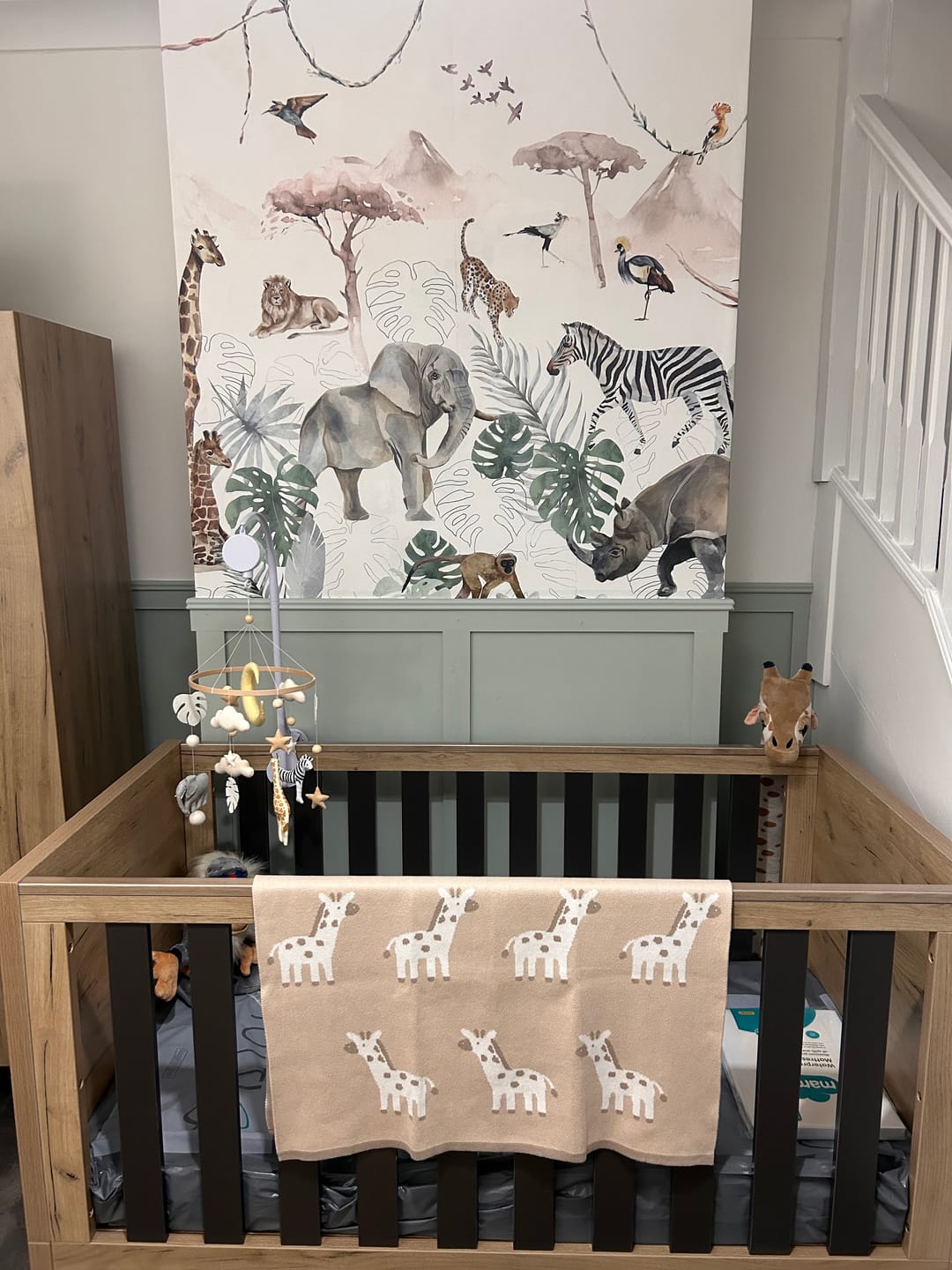 Customer photo review of Paradise Jungle Wallpaper Mural