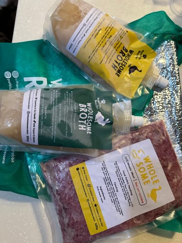 Customer photo review of Raw Feeding Single Proteins