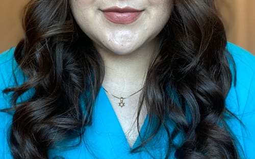 Customer photo review of Star of David Necklace