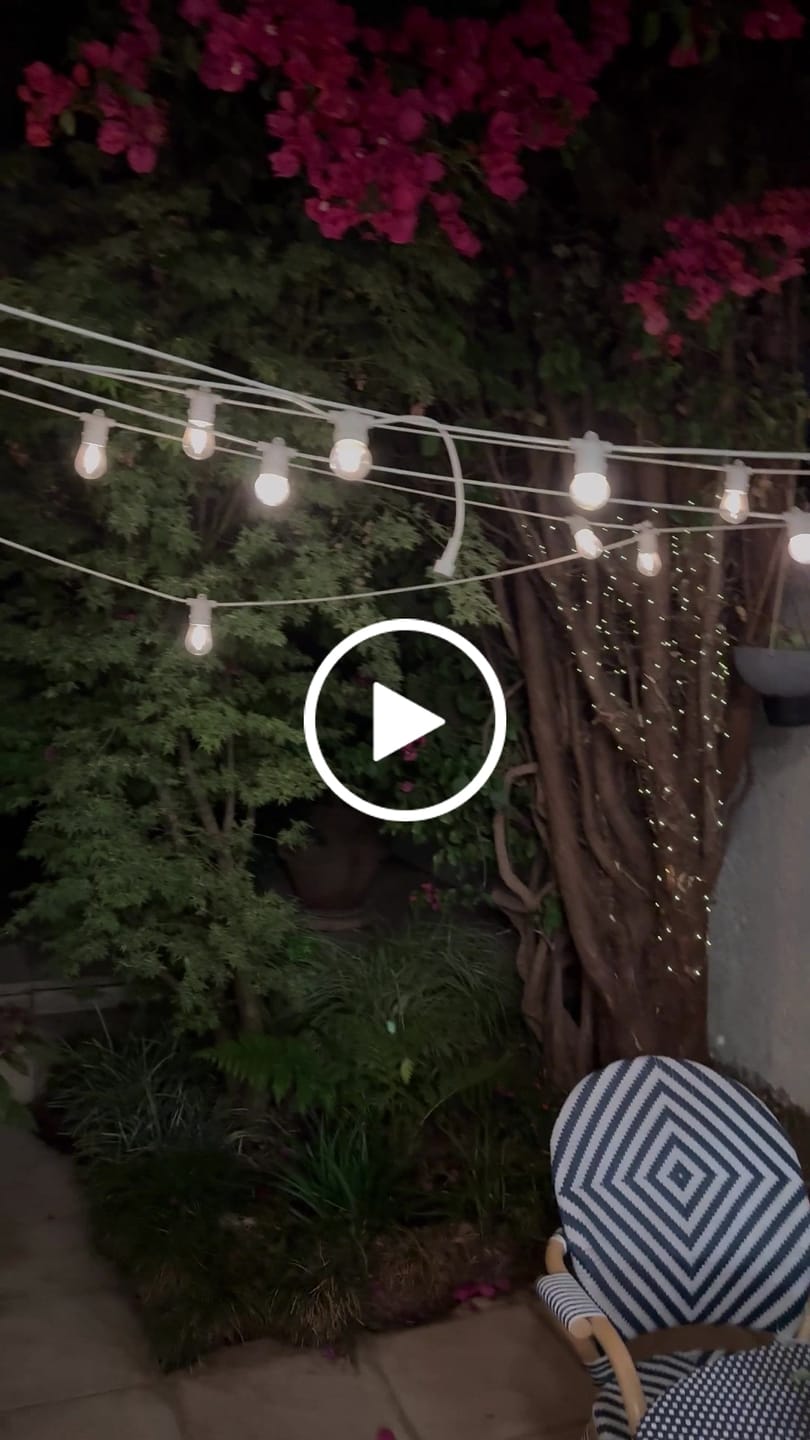 Customer video review of Litehouse Solar Outdoor LED Fairy Lights - Copper Wire