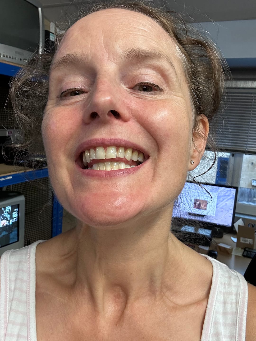 Customer photo review of Happier Fresh Mint Toothpaste