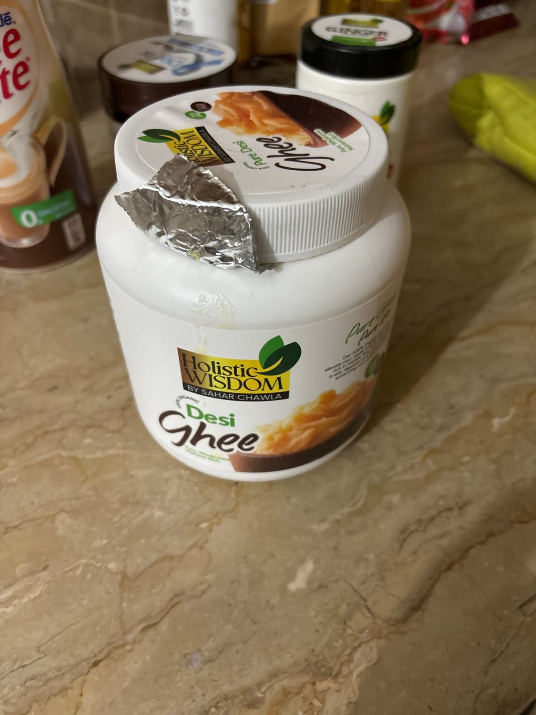 Customer photo review of Desi Cow Ghee 🐄 Strengthen Immune System, Energy Booster, Good for Heart Health ❤️, Helps in Bone Development,, No.1 Cow Ghee in PAK 🇵🇰