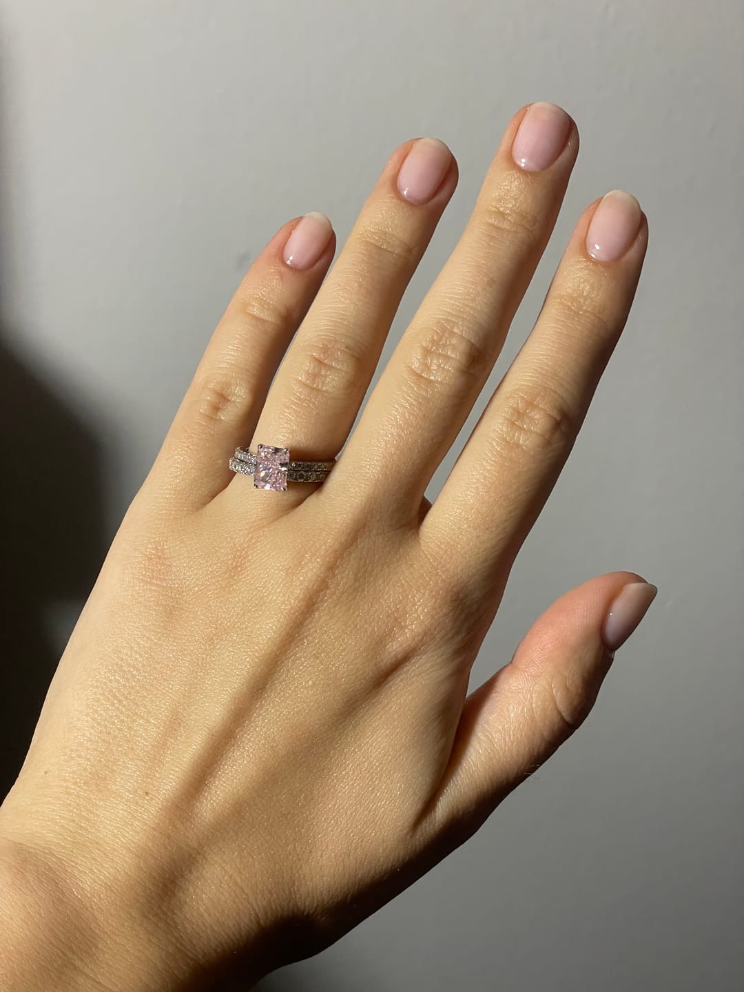 Customer photo review of Smalto Semipermanente LCI -  Latte trasparente rosino