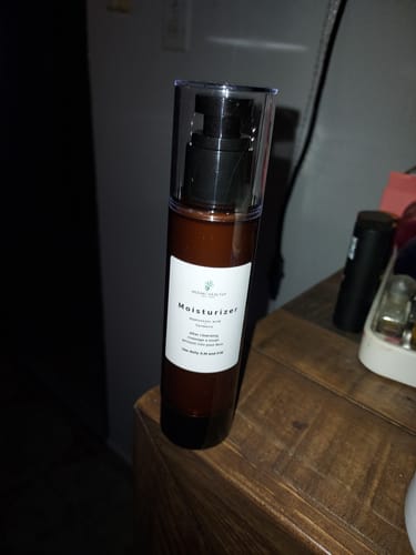 Customer photo review of Luxury Skincare Box