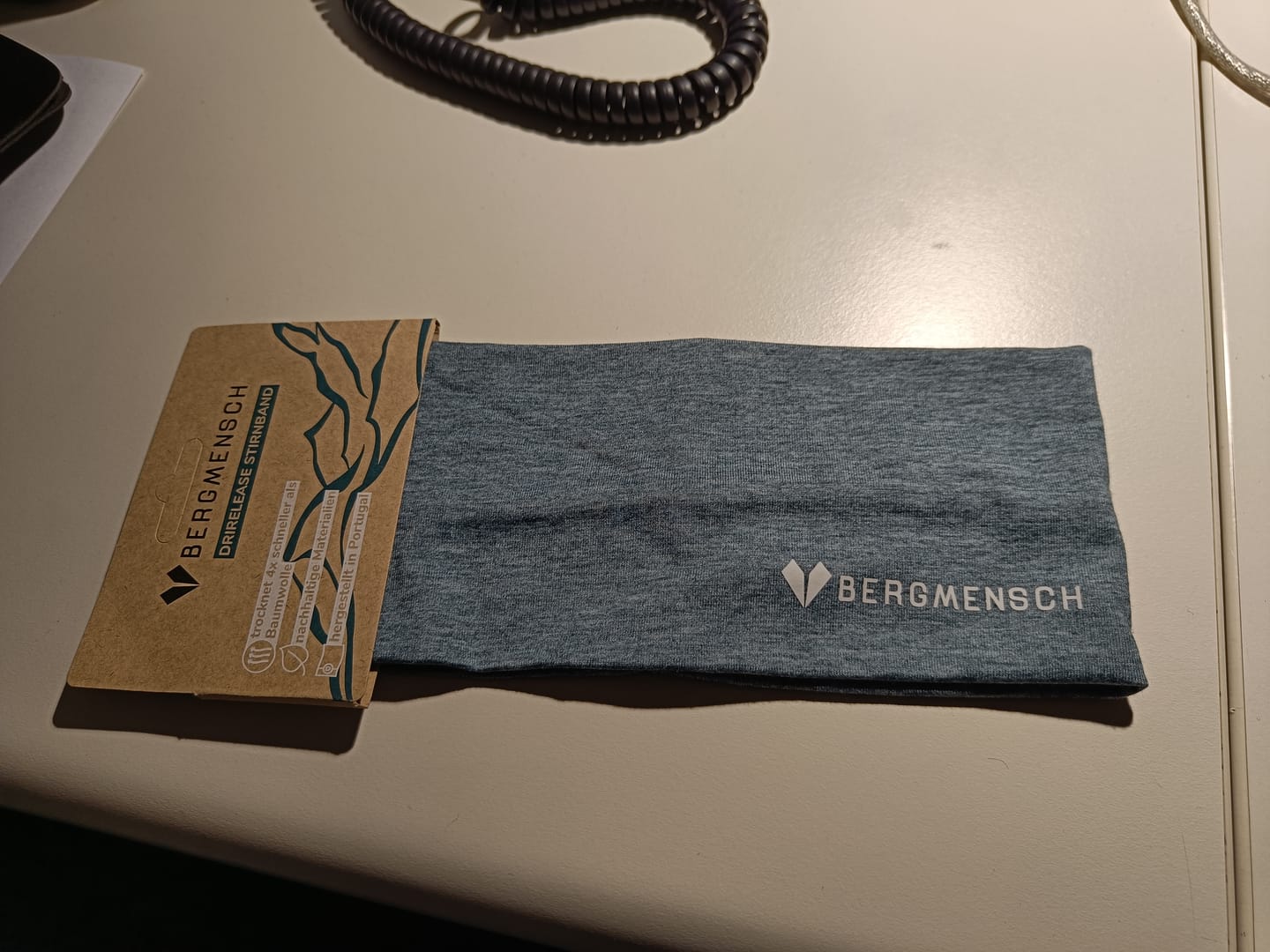 Customer photo review of Logo drirelease® ECO Stirnband