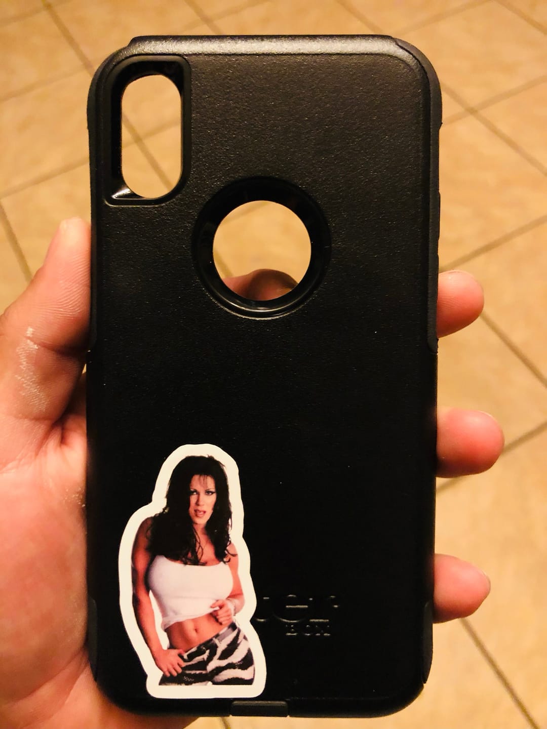 Customer photo review of CUSTOM PHOTO STICKER, Personalized Stickers, Pet Sticker, Laptop Sticker, Tumbler Sticker, Memorial Sticker, Water Bottle Sticker