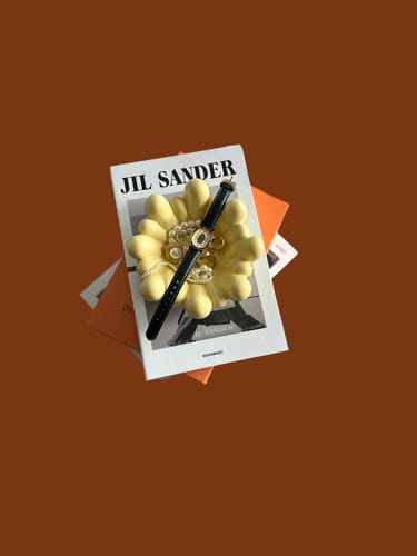 Customer photo review of Oval Halo Diamond Watch