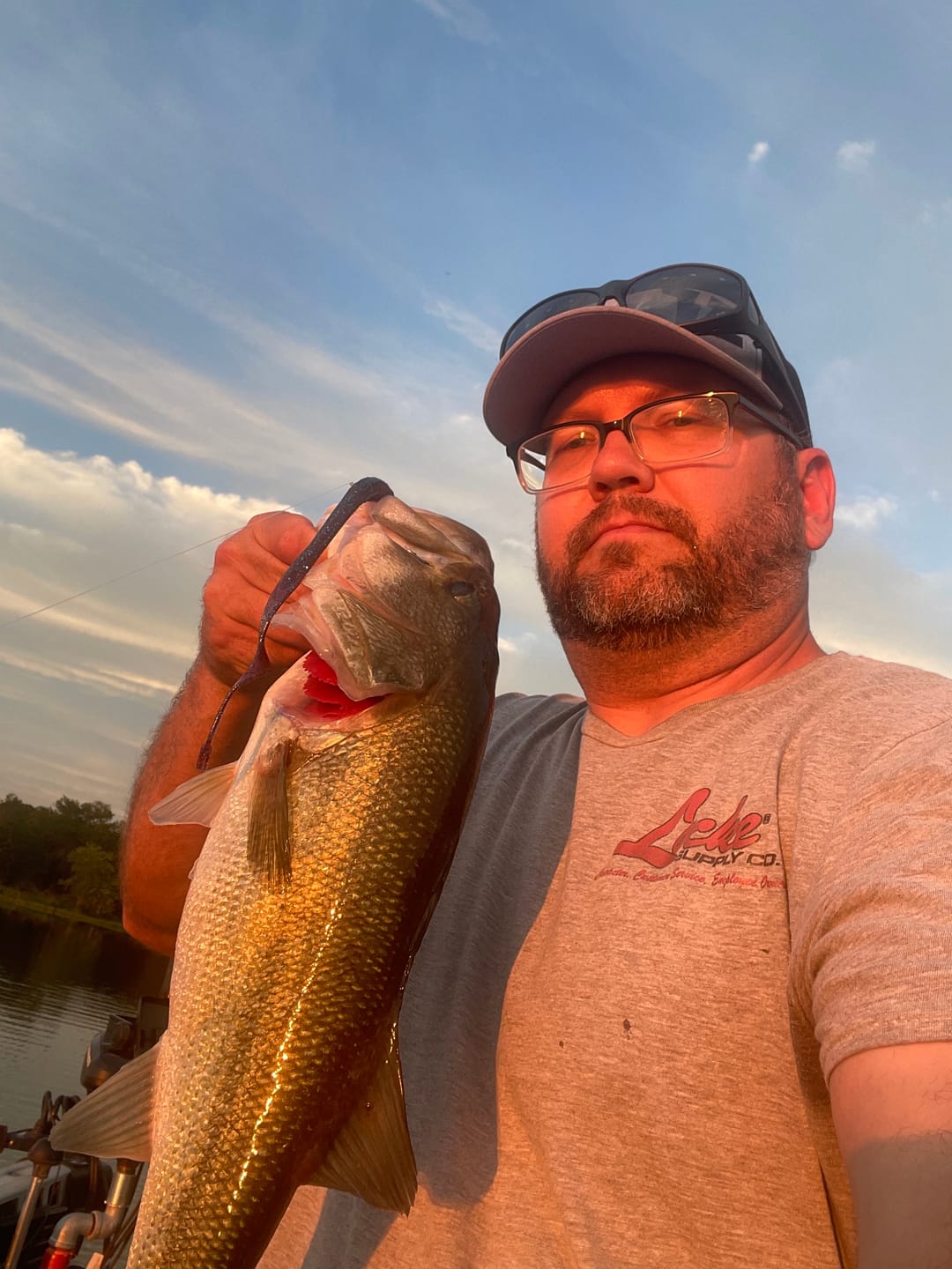 Customer photo review of 200% Sensitivity Tungsten Worm Weights | Bullet Weights | 2 Colors 10 Piece | Bulk Pack